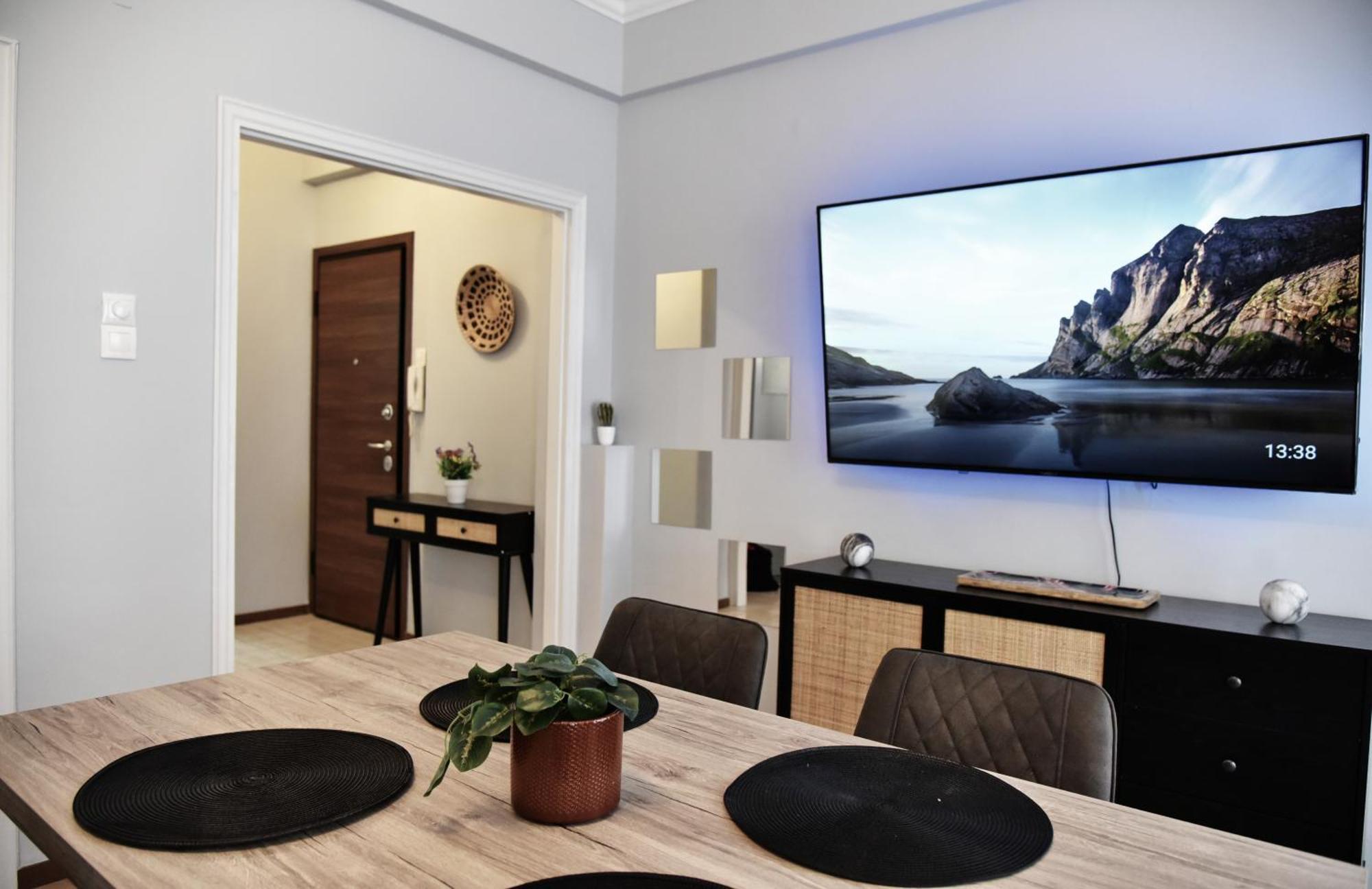 Kipseli New Modern & Cozy 65Tv Netflix Apartment Athens Exterior photo